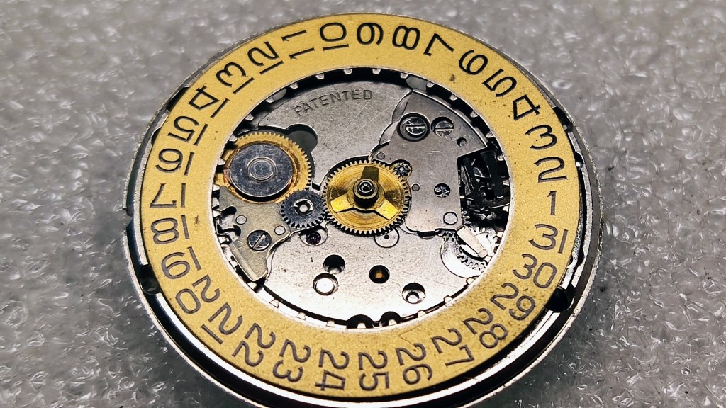 dial side of the longines ETA / ESA 940.111 movement