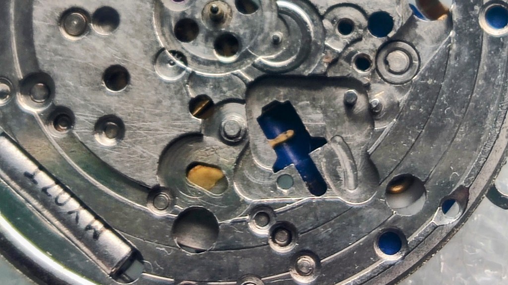 Mainplate of the Longines ETA / ESA 940.111 movement