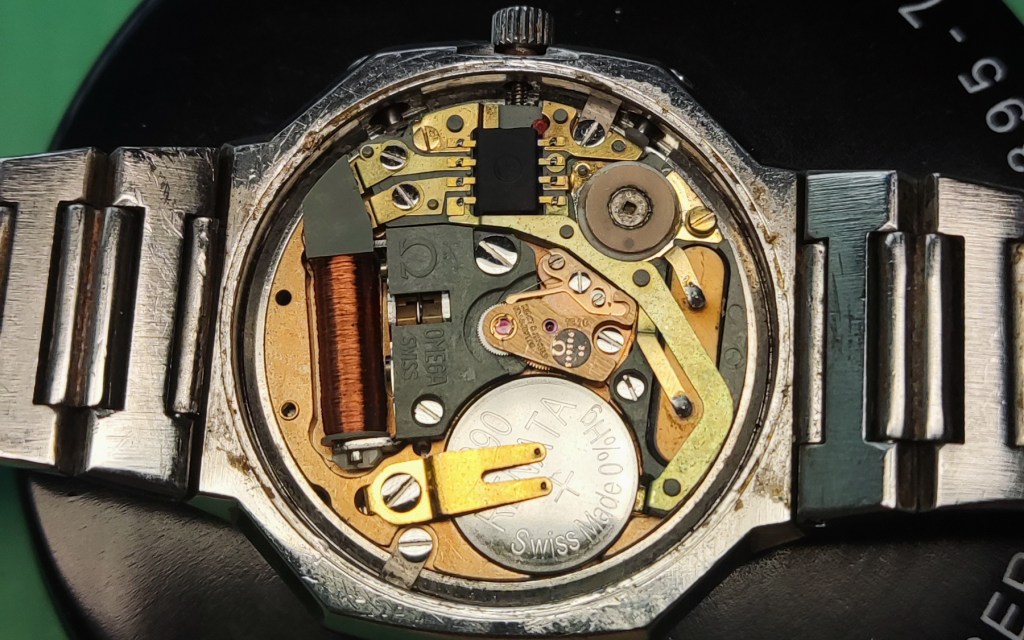 Omega constellation with new renata 390 battery